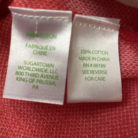 Lilly Pulitzer Tensley Red Sweater L 8-10 Girls Pink Heart  Colorful NWT $78 - Picture 7 of 8